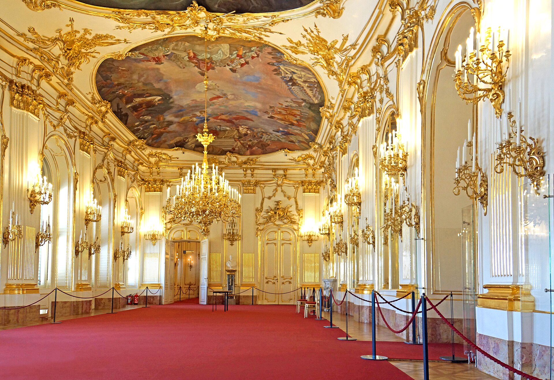 The Great Gallery at Schönbrunn Palace
